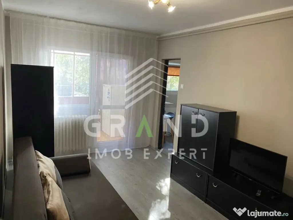Garsonieră în Mărăști–Str.Cojocnei | Etaj 1 | Balcon