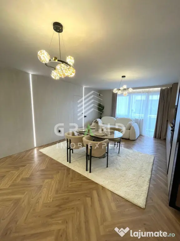 NOU | Apartament 3 Camere | 2 Balcoane | 2 Bai | Floresti/Ce