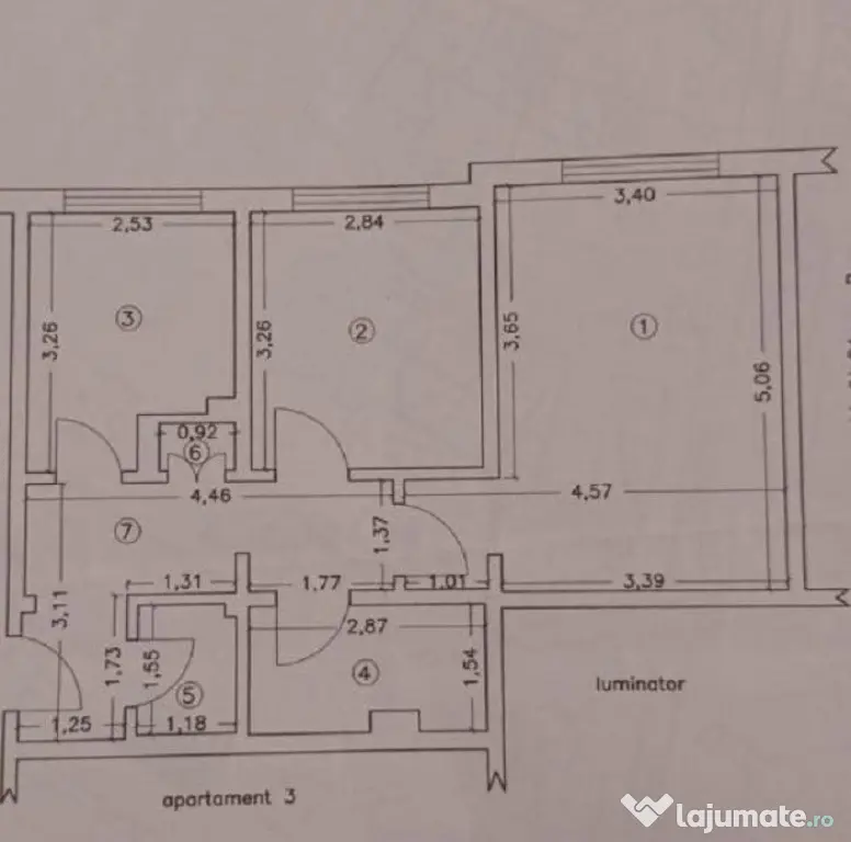 Apartament 2 camere decomandate zona Inel 2