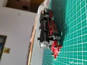 Locomotiva Liliput BR52 DB H0 DC analog, fara mufa digitala si vagoane marfa 