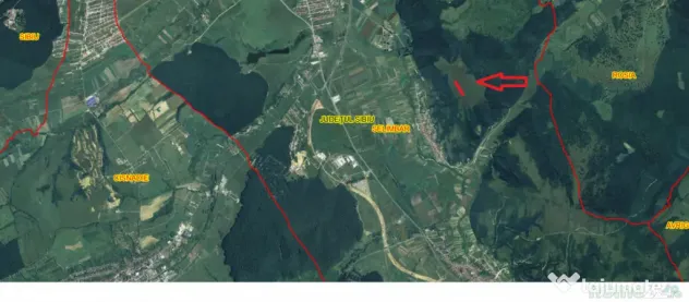Teren extravilan 1300 mp, zona Selimbar (Mohu) - Selimbar (Sibiu)