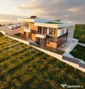 Nou ! Teren 1012 mp, front 16 m AC-casa familiala cu 2 unit