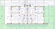 Nou ! Teren 1012 mp, front 16 m AC-casa familiala cu 2 unit