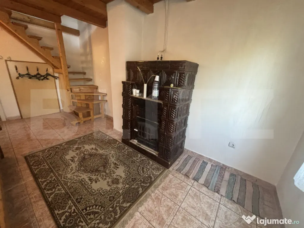 Casă de vânzare 77mp utili, teren 10 ari , zona Viile Satu