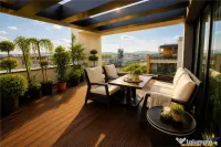 Penthouse Qualis Tractorul Brasov,terasa panoramica,3 balcoa 