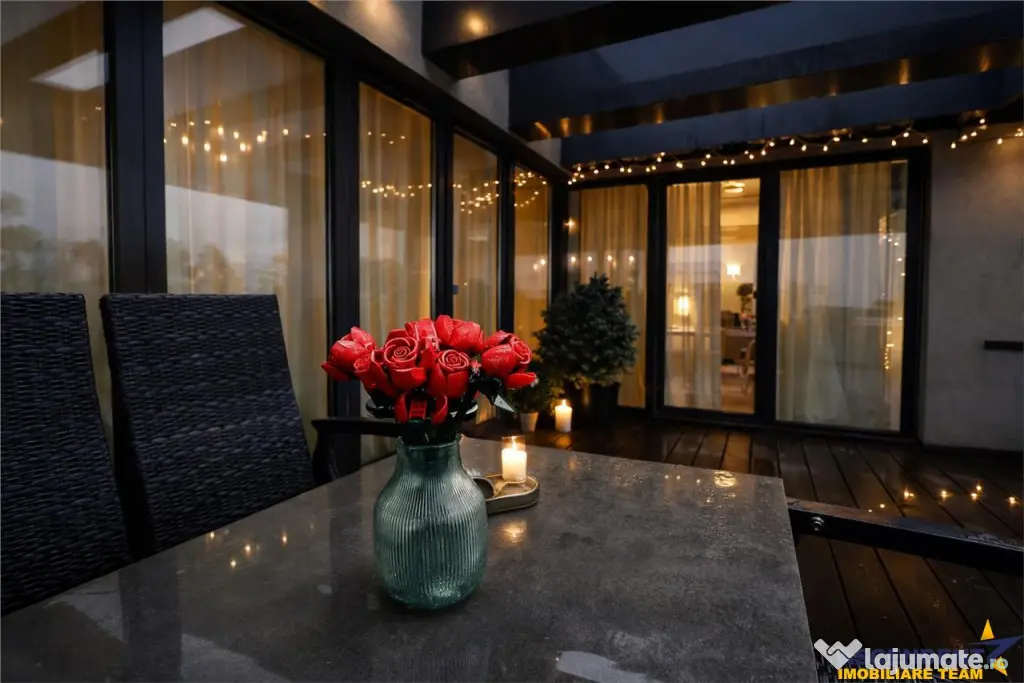 Penthouse Qualis Tractorul Brasov,terasa panoramica,3 balcoa