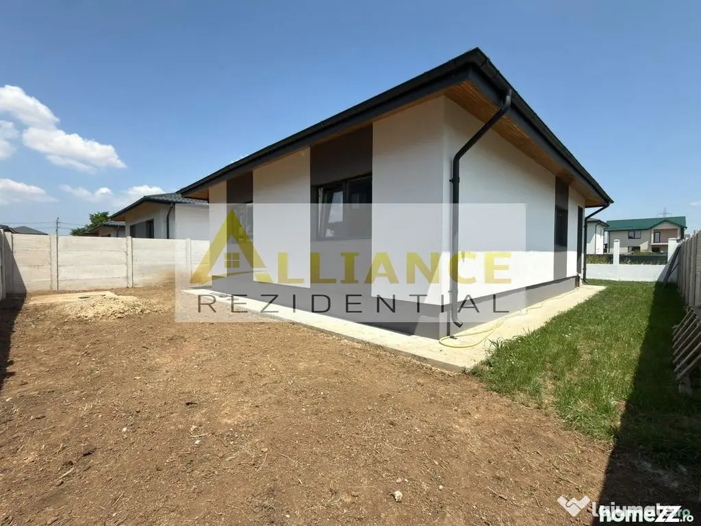 Casa individuala | 1 Nivel | 3 camere | Teren 350mp