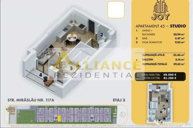 5 Min-Metrou Berceni-2 Camere-Complex Nou