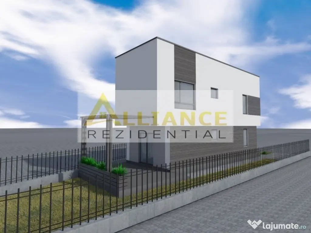 Vila individuala- 700mp teren- 4 camere- 3 bai- becici