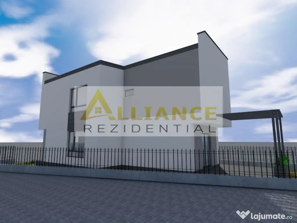 Vila individuala- 700mp teren- 4 camere- 3 bai- becici
