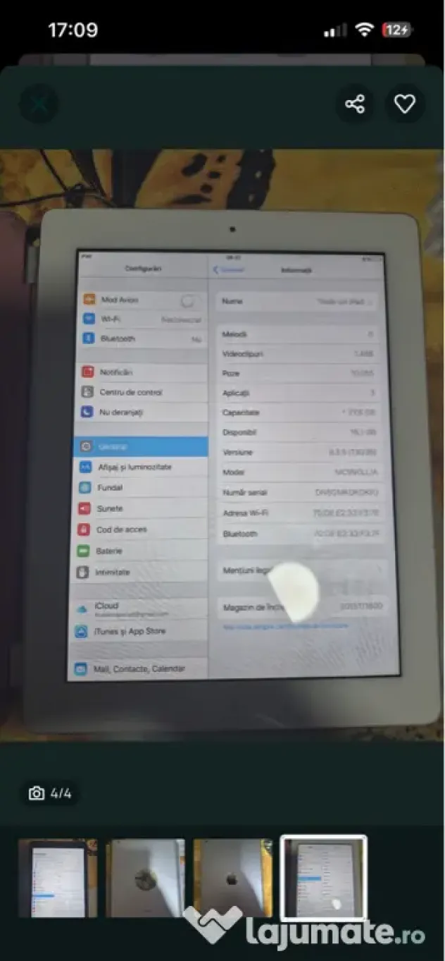 Tabletă iPad