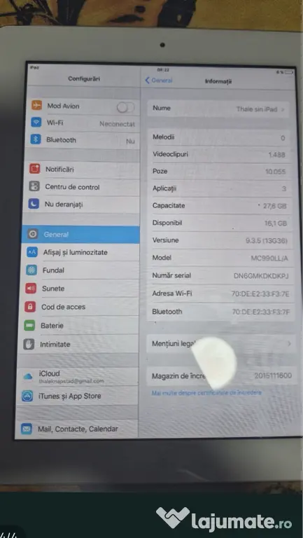 Tabletă iPad