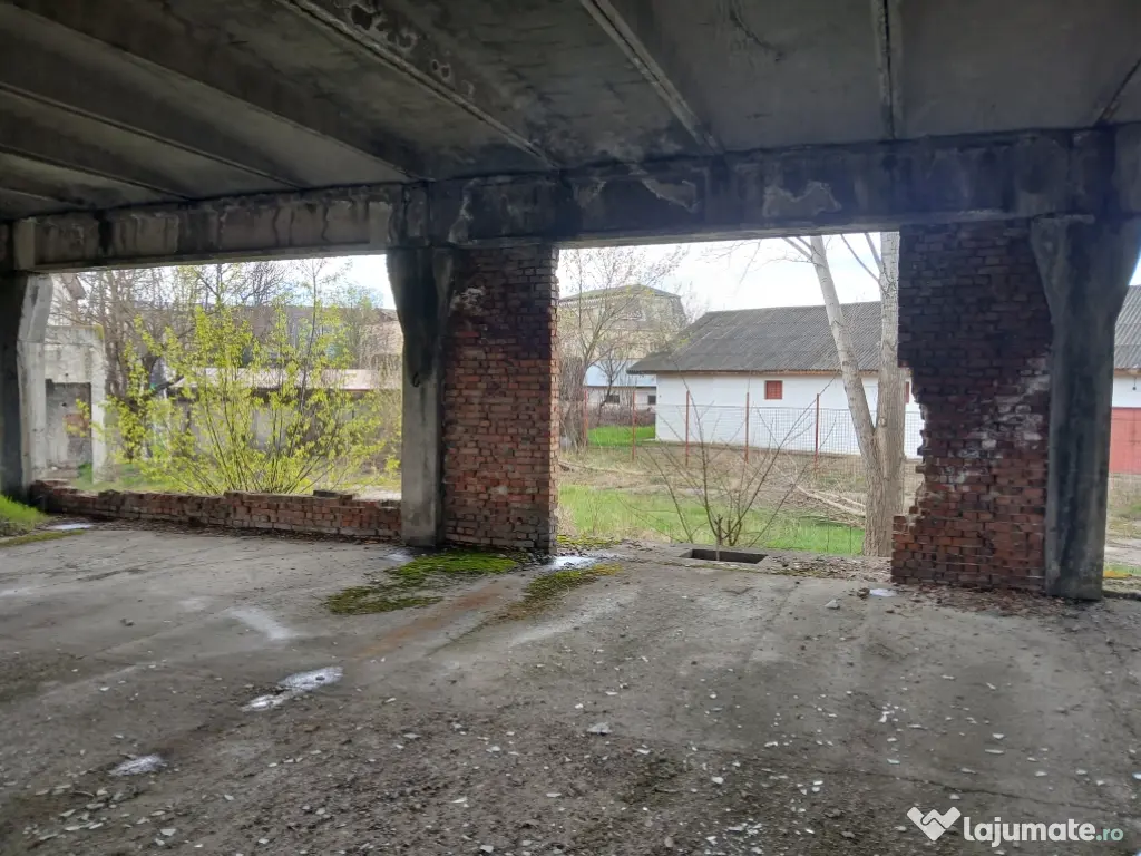 De închiriat/vânzare hală industrială în Roman, Neamț