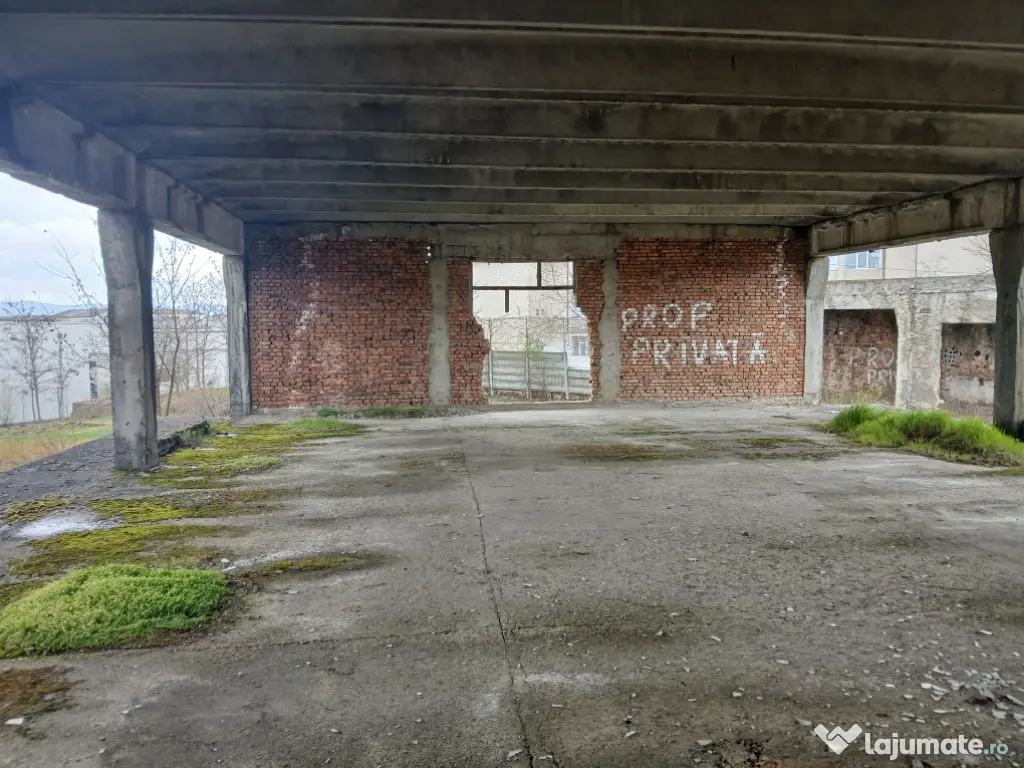De închiriat/vânzare hală industrială în Roman, Neamț