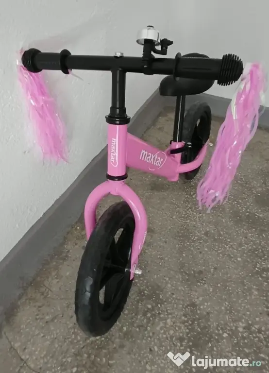 Bicicleta fără pedale.