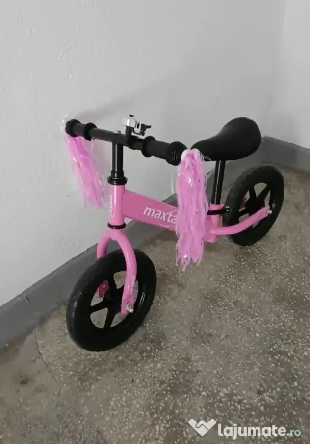 Bicicleta fără pedale.