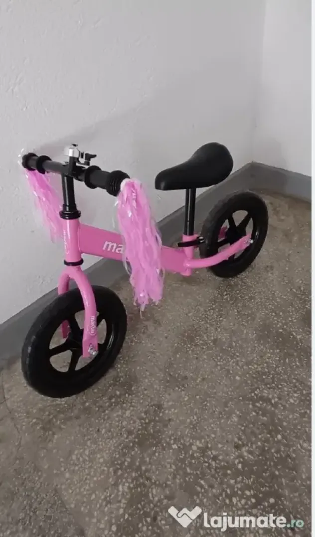 Bicicleta fără pedale.