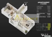 Ame Residence Exclusivitate Proiect nou ap 2 si 3 camere