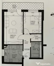 Apartament 2 camere Tractorul Grandis Residence,parcare,mobi