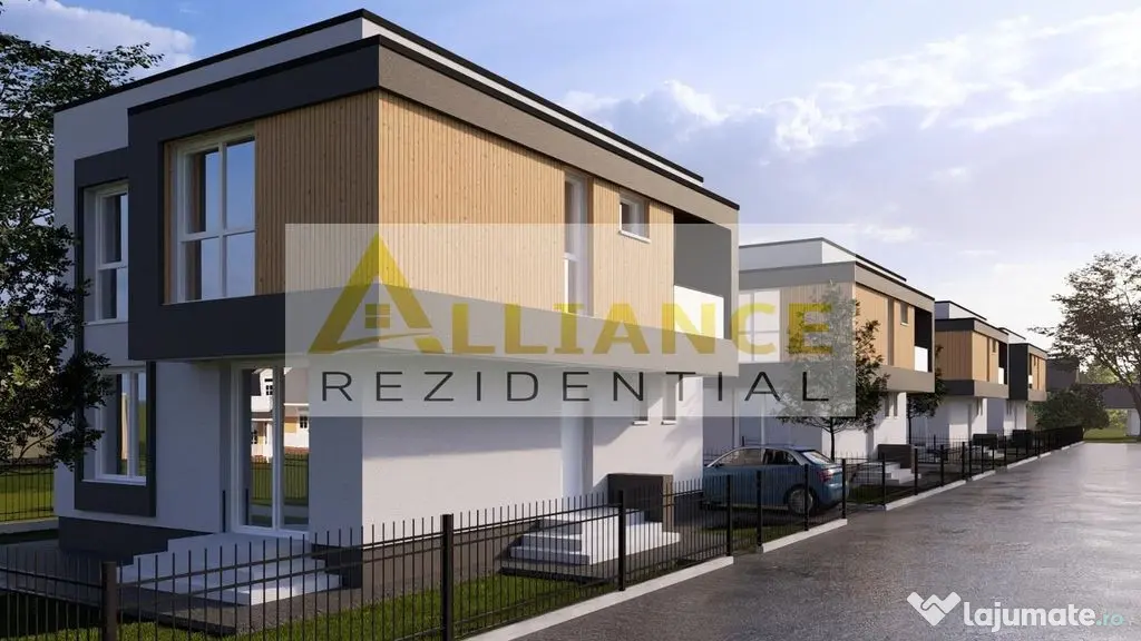 Vila individuala 4 camere 3 baie curte 210mp