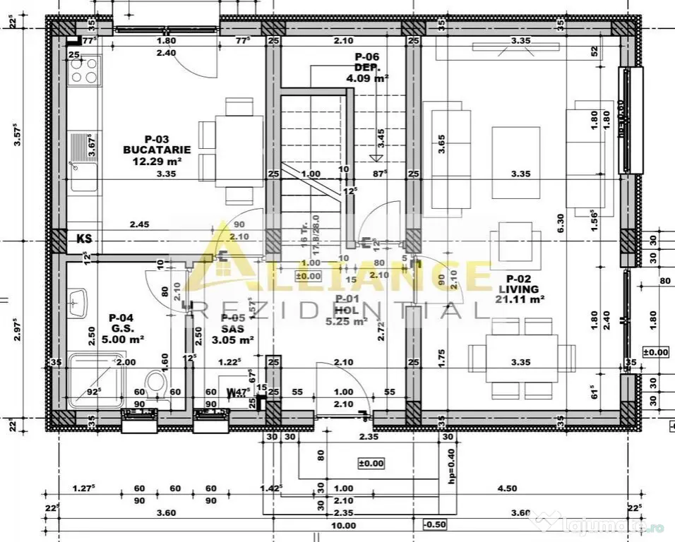 Vila individuala 4 camere 3 baie curte 210mp