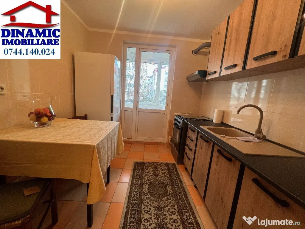 Ap 2 cam, 50 mp, parter, zona Carrefour, mobilat și utilat, 300 €/lună