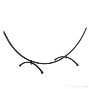 Outsunny Structura pentru Hamac Universal de 3m, Suport din Metal, 300x90x100cm, Negru