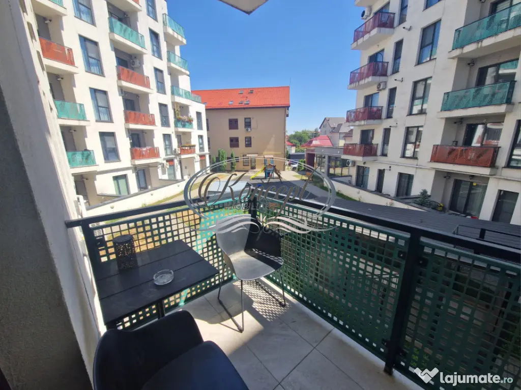 Apartament 2 camere cu balcon și garaj, la câteva minute d