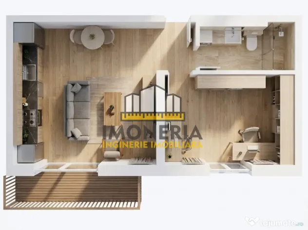 Empire Mărcușului – 0% Comision – 2 camere, imobil pre