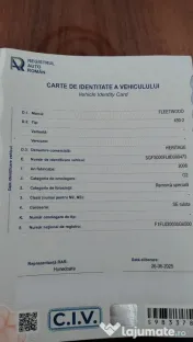 Vând Rulota stare Impecabila 