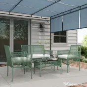 Outsunny Set de Mobilier pentru Curte, Verde inchis 