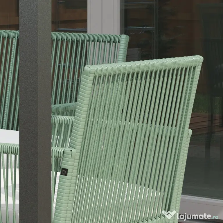 Outsunny Set de Mobilier pentru Curte, Verde inchis