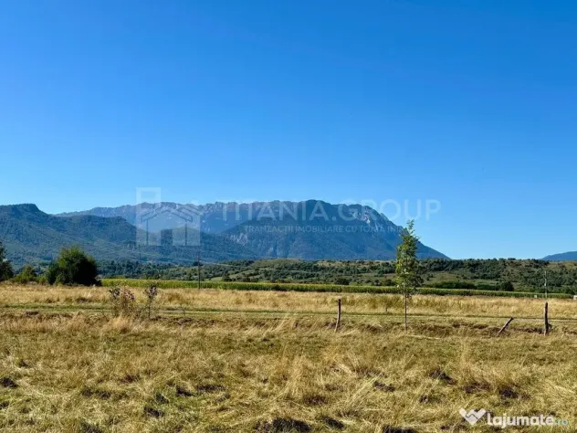 Teren intravilan parcelabil, priveliște spre munți, Soh...