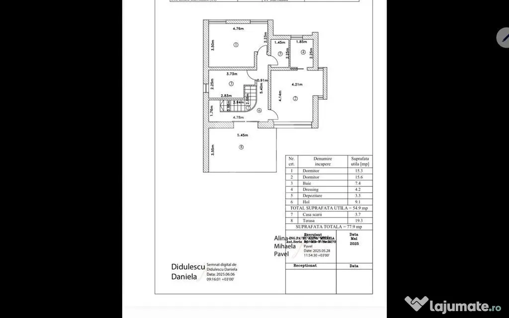 Cernica-Pantelimon Vila 5 camere teren 425mp