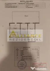 Apartament 3 camere cu terasă spectaculoasă de 54 mp ??... 