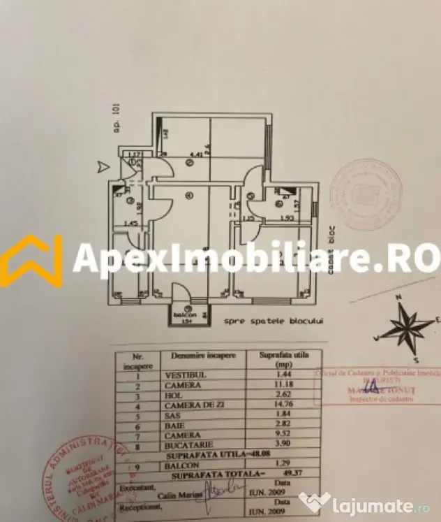 Apartament 3 camere de vanzare Berceni Brancoveanu Bucureșt