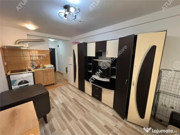 Garsoniera mobilata si utilata situata in zona Broscarie din