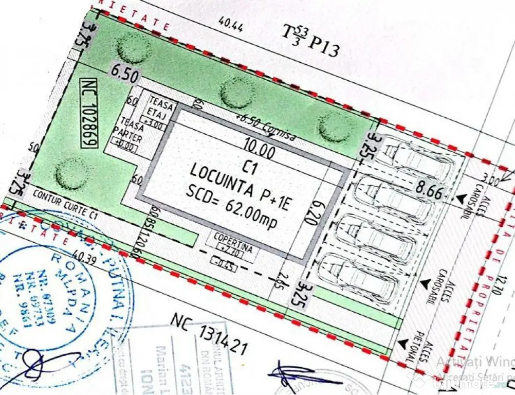 Vila ind.3cam2bai2parcari-192mp curte/25min metrou Bercen...