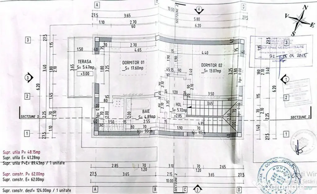 Vila ind.3cam2bai2parcari-192mp curte/25min metrou Bercen...