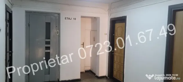 PROPRIETAR–Garsonieră decomandată 33 mp Str. Piscului Tineretului - Timpuri Noi