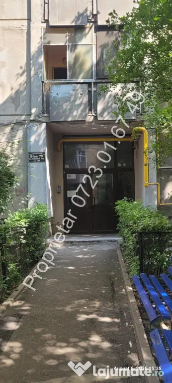 PROPRIETAR–Garsonieră decomandată 33 mp Str. Piscului Tineretului - Timpuri Noi