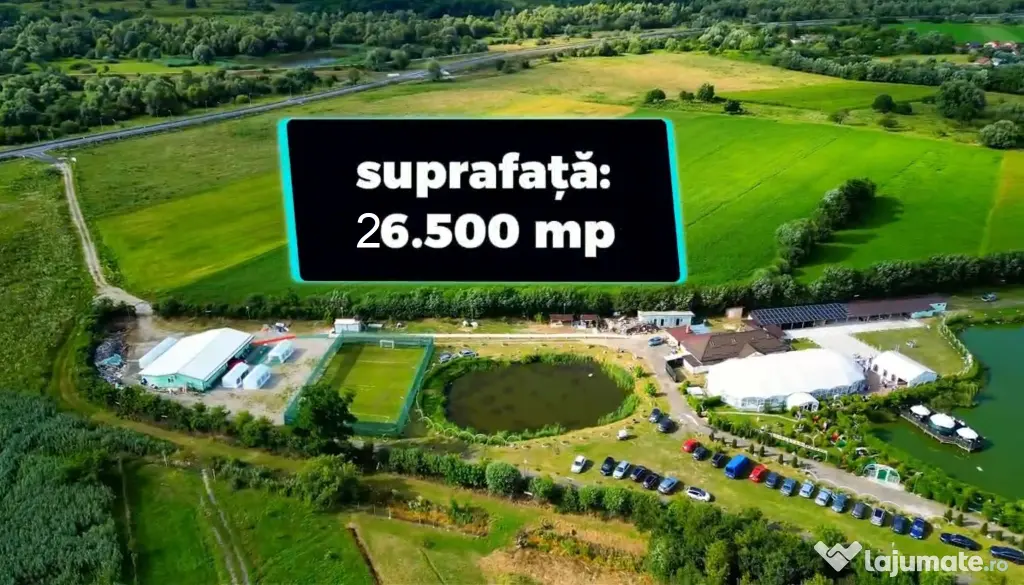 SALON EVENIMENTE FAGARAS- BALTĂ DE PESCUIT- TEREN DE FOTBAL-OPORTUNITATE AFACERE