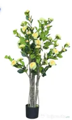Plantă artificială camelie în ghiveci 130 cm