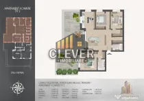 Apartament 4 camere cu terasa, 193 mp, metrou Teclu, Pallady
