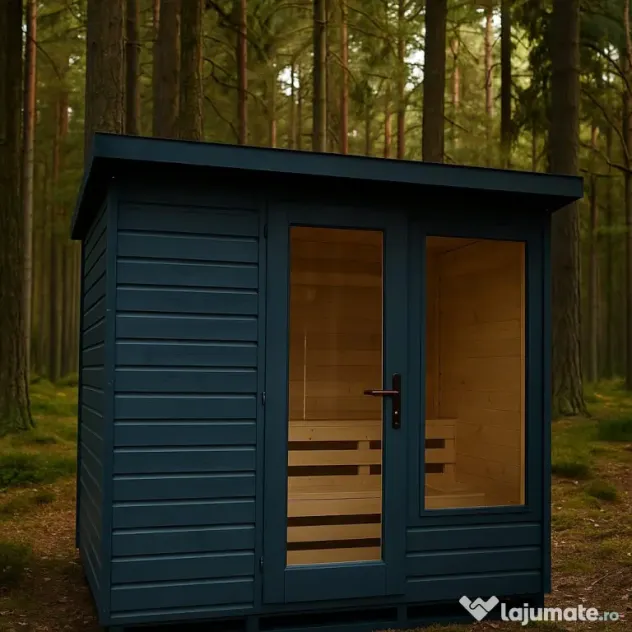 Sauna exterior premium