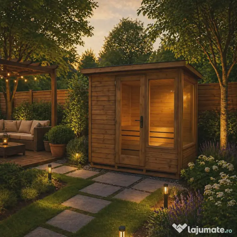 Sauna exterior premium