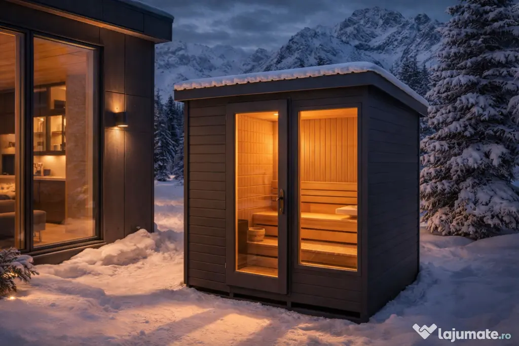 Sauna exterior premium