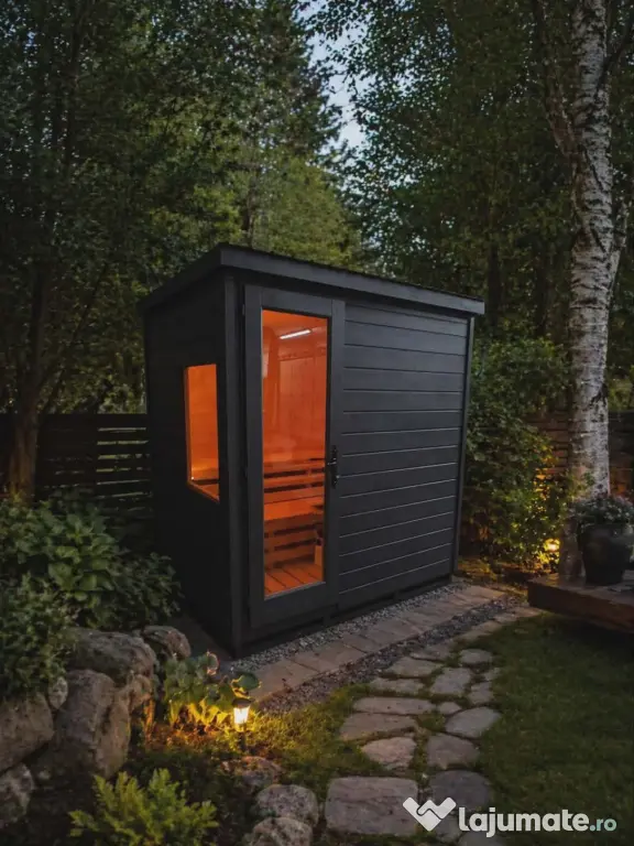 Sauna exterior premium