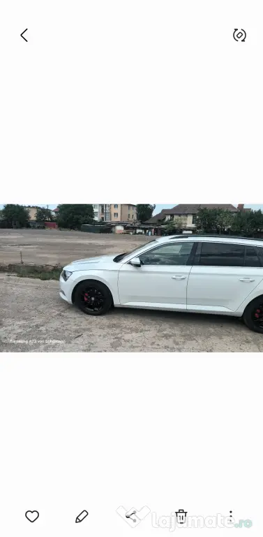 Se vinde skoda superb 3 1.6 tdi an 2017,188000km