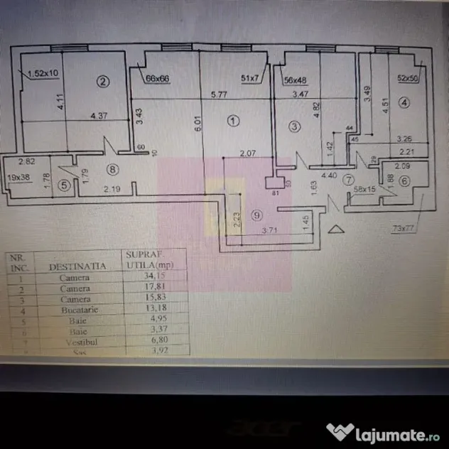 4 CAMERE | 110 MP | DOROBANȚI – HATMANUL ARBORE | BIRO...